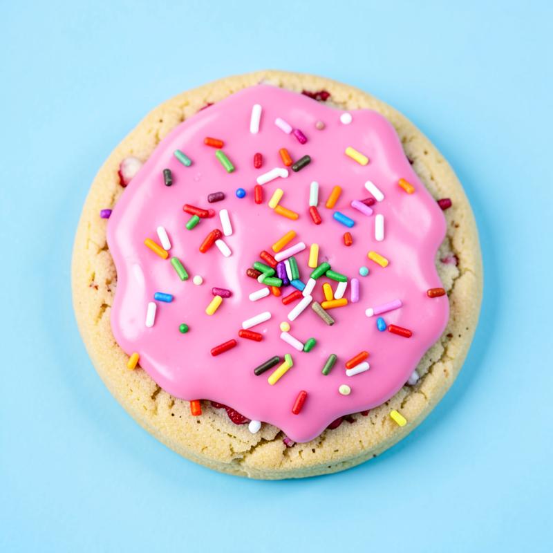 Sprinkle Sister cookie close-up